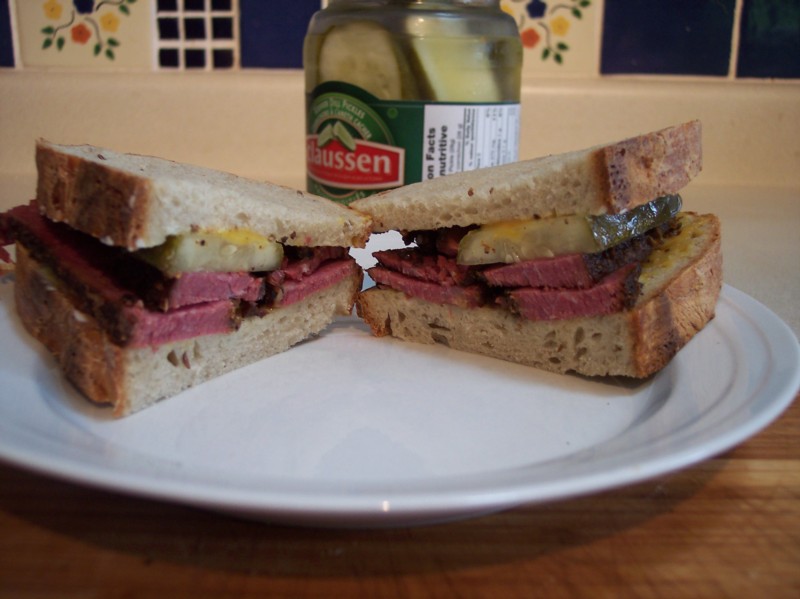 Smoked PastramiA Reason to Bake Deli Rye The Fresh Loaf